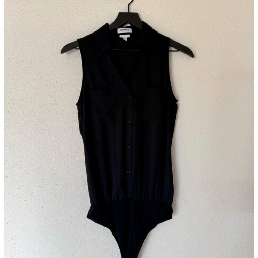 Express Black Bodysuit